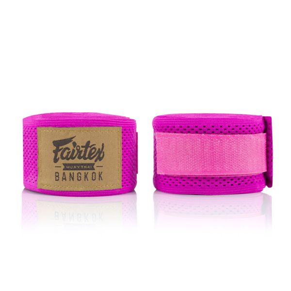 【TMMA】FAIRTEX 網狀手綁帶 - 4.5米 - 粉紅 - HW4 手綁帶   #格鬥裝備 #格鬥用品 #TMMA #台北格鬥運動館 #拳擊 #拳擊有氧 #踢拳 #踢拳擊 #泰拳 #散打 #MMA #格鬥 #手綁帶 #快速手綁帶 #FAIRTEX