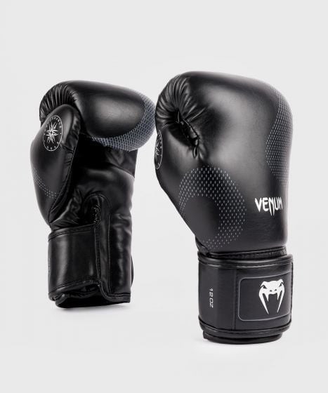 【TMMA】VENUM Nexus系列 拳擊 泰拳 合成皮 拳套-黑/銀-05725-128 