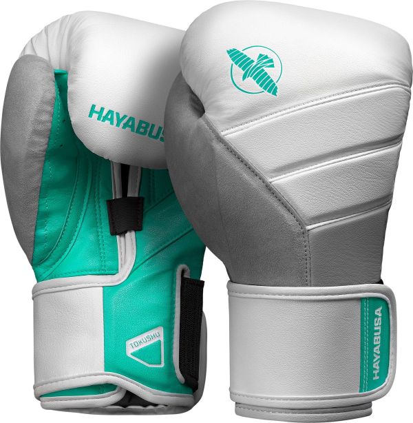 【TMMA】HAYABUSA T3 合成皮拳套 拳套 拳擊 泰拳 MMA - 白/藍綠 - T310G-WT #拳套 #拳擊手套 #TMMA #台北格鬥運動館 #格鬥裝備 #格鬥用品 #拳擊 #拳擊有氧 #踢拳 #踢拳擊 #泰拳 #散打 #MMA #格鬥 #沙包拳套 #練習拳套 #比賽拳套 #初階拳套 #入門拳套 #專業拳套  #HAYABUSA