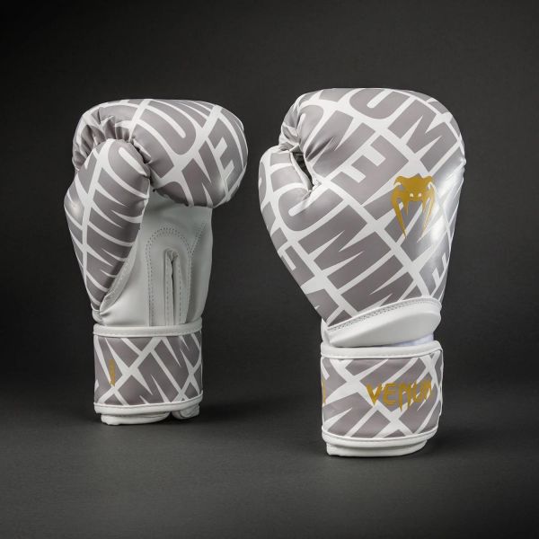 【TMMA】Venum 競爭者 1.5XT  3D 入門合成皮拳套 拳擊 泰拳 踢拳 - 白/金 - 06042-226 #拳套 #拳擊手套 #格鬥裝備 #格鬥用品 #拳擊 #拳擊有氧 #踢拳 #踢拳擊 #泰拳 #散打 #MMA #格鬥 #沙包拳套 #沙包 #練習拳套 #練習拳套 #手綁帶