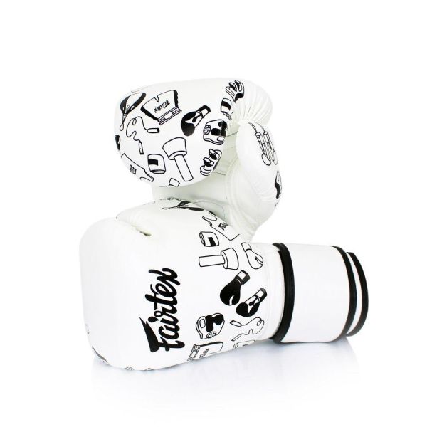 【TMMA】FAIRTEX 塗鴉藝術款 合成皮拳套 - 白 - BGV14W #拳套 #拳擊手套 #TMMA #台北格鬥運動館 #格鬥裝備 #格鬥用品 #拳擊 #拳擊有氧 #踢拳 #踢拳擊 #泰拳 #散打 #MMA #格鬥 #沙包拳套 #練習拳套 #比賽拳套 #初階拳套 #入門拳套 #專業拳套  #FAIRTEX