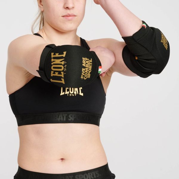 【TMMA】LEONE 泰拳 散打 MMA 運動 護肘 - 黑 - PR341 #格鬥裝備 #TMMA #台北格鬥運動館 #格鬥用品 #拳擊 #拳擊有氧 #踢拳 #踢拳擊 #泰拳 #散打 #MMA #格鬥 #護腳踝 #護肘 #臂套 #護腕 #護腰 #護膝 #調節式臏骨帶 #護踝 #LEONE