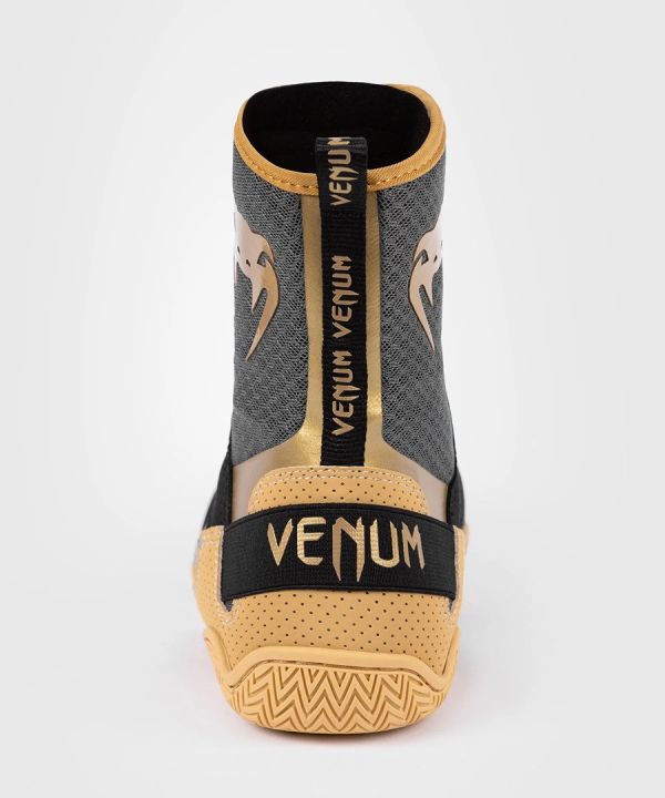 【TMMA】VENUM ELITE 系列 中高筒 輕量 合成皮 拳擊鞋 - 黑/淺褐色- EU-03681-617 #拳擊鞋 #格鬥裝備 #TMMA #台北格鬥運動館 #格鬥用品 #拳擊 #拳擊有氧 #踢拳 #踢拳擊 #泰拳 #散打 #MMA #格鬥 #比賽拳擊鞋 #入門拳擊鞋 #初階拳擊鞋 #VENUM