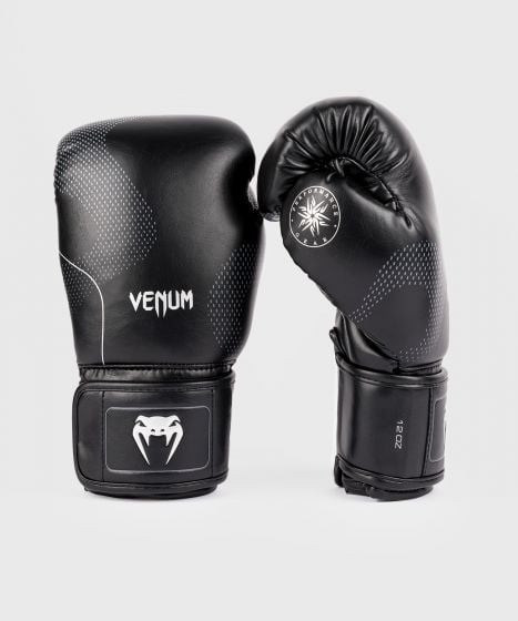 【TMMA】VENUM Nexus系列 拳擊 泰拳 合成皮 拳套-黑/銀-05725-128 