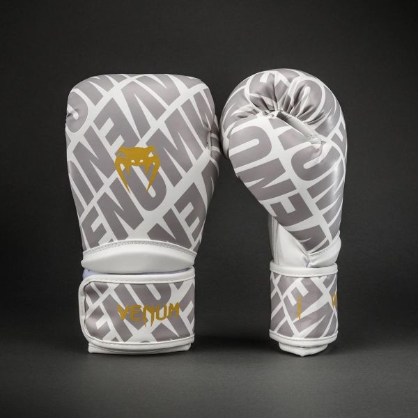 【TMMA】Venum 競爭者 1.5XT  3D 入門合成皮拳套 拳擊 泰拳 踢拳 - 白/金 - 06042-226 #拳套 #拳擊手套 #格鬥裝備 #格鬥用品 #拳擊 #拳擊有氧 #踢拳 #踢拳擊 #泰拳 #散打 #MMA #格鬥 #沙包拳套 #沙包 #練習拳套 #練習拳套 #手綁帶