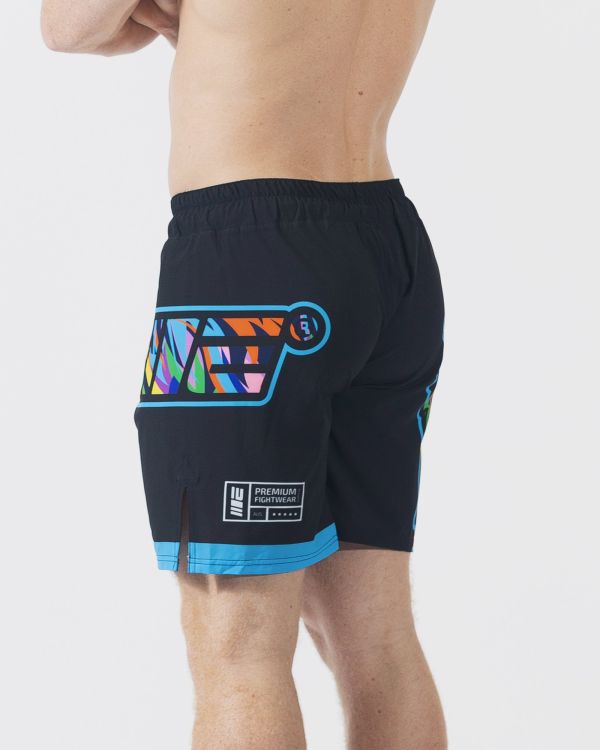 【TMMA】ENGAGE HIGHER LION 格鬥短褲 - 黑 - HRL-GS-BLK #泰褲 #道褲 #格鬥裝備 #TMMA #台北格鬥運動館 #格鬥用品 #拳擊 #拳擊有氧 #踢拳 #踢拳擊 #泰拳 #散打 #MMA #格鬥 #格鬥周邊 #泰拳褲 #格鬥褲 #運動褲 #格鬥短褲 #短褲 #ENGAGE