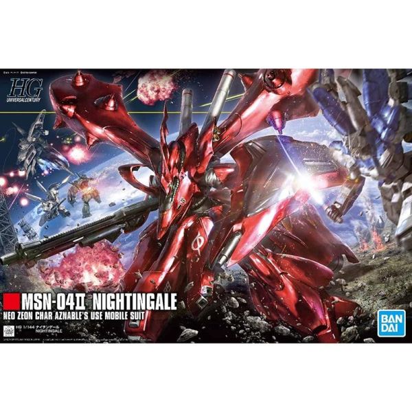 HGUC 1/144 #240 MSN-04II 夜鶯 BANDAI 組裝模型 