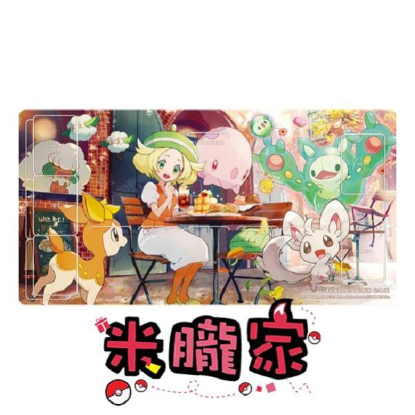 現貨 白露 食夢夢 泡沫栗鼠 卡墊 桌墊 寶可夢卡牌 