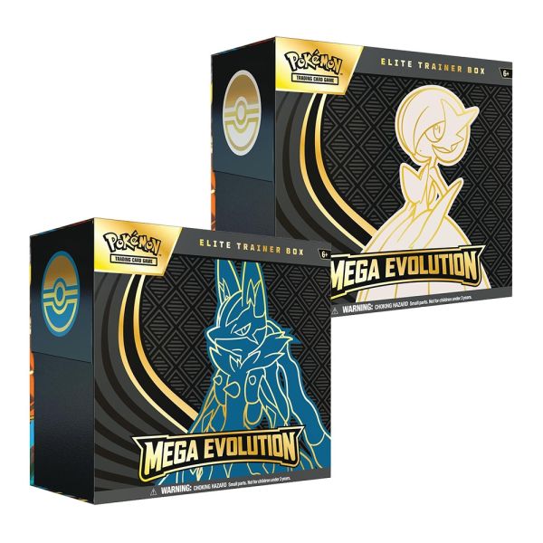 美版 ME01 Mega Evolution Elite Trainer BOX (2個一組販售) 