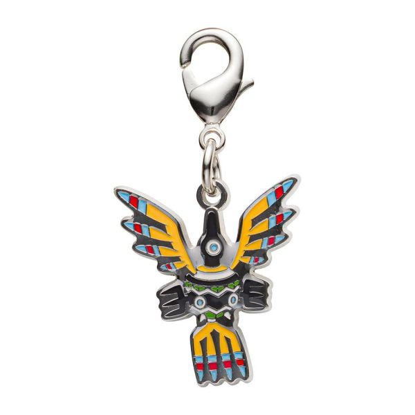 全國圖鑑 岩殿居蟹 始祖小鳥 破破袋 索羅亞克 金屬吊飾 寶可夢中心限定 