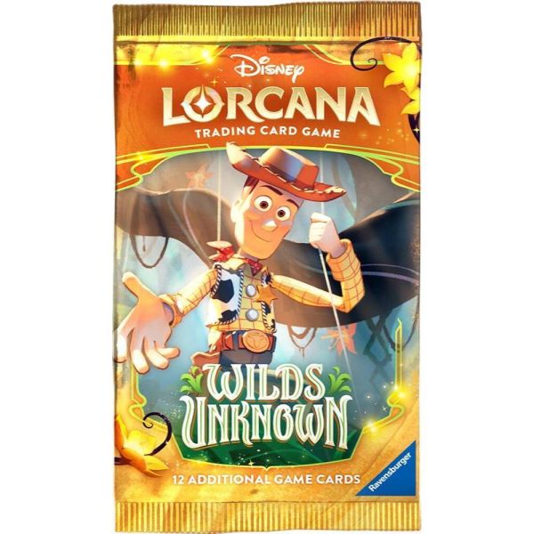迪士尼卡牌 洛卡納 Disney Lorcana 補充包 未知荒野 單包販售 B 
