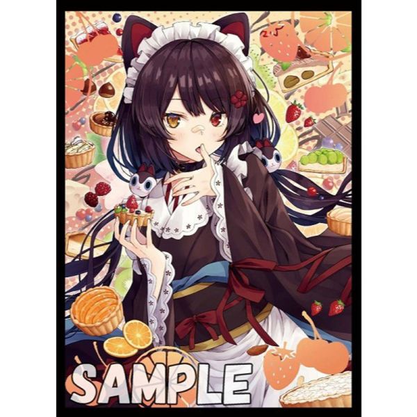 C106 ミッドナイトブルー 彩虹社 戌亥床 甜點ver 同人卡套 60張入 