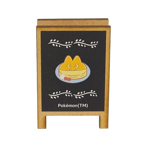 Pokepeace 小卡比獸 餐廳 看板風 便條夾 夾子 寶可夢中心限定 