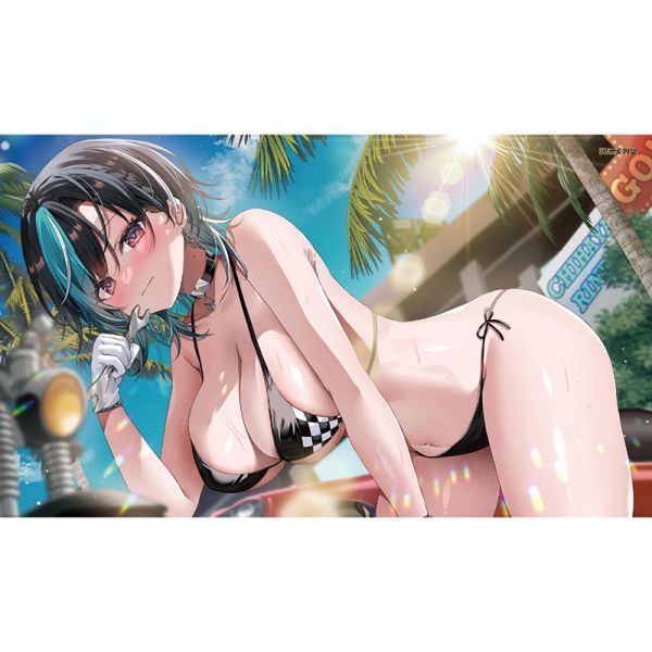 C106 路地裏同盟 hololive 輪堂千速 泳裝ver 同人卡墊 桌墊 