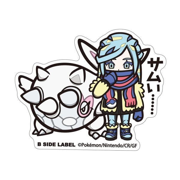 現貨 日本正版 訓練家&寶可夢 防水貼紙 B-SIDE 望羅 剛石 珠貝 辛俐 牡丹 紫竽 丹瑜 