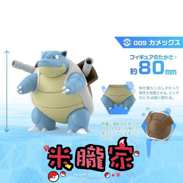 現貨 SCALE WORLD 水箭龜 寶可夢 盒玩 