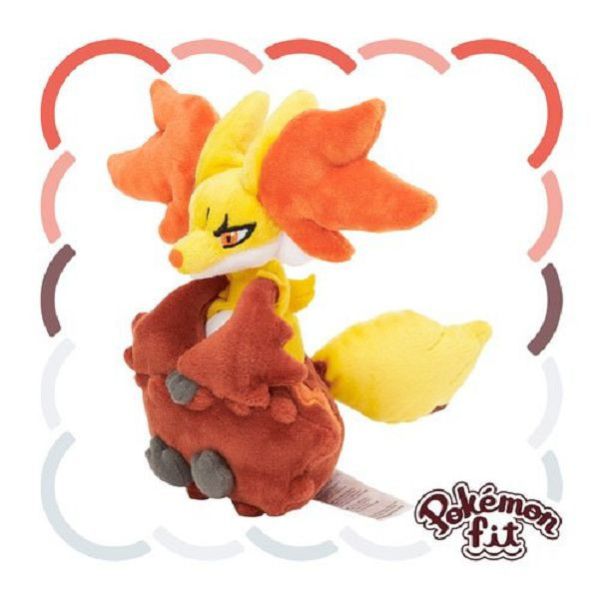 現貨 妖火紅狐 布偶 娃娃 Pokémon fit  マフォクシー 寶可夢中心限定 