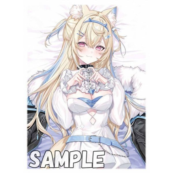 C106 ミッドナイトブルー hololive フワワ ver1 同人卡套 60張入 