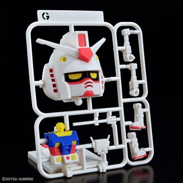 GUNPLA-KUN 1/1 鋼彈君DX套組（附框架Ver.重現零件） BANDAI 組裝模型 