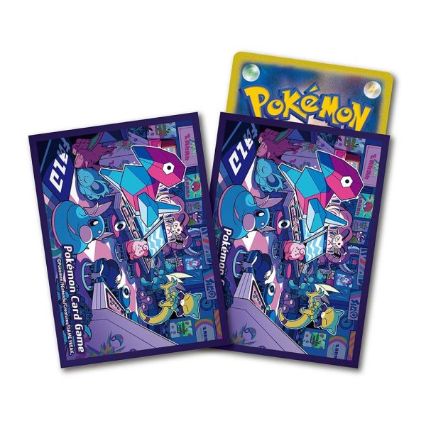 夜間遊樂場 多邊獸 凱西 迷你龍 卡套 卡盒 寶可夢中心限定 