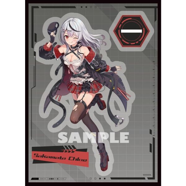 現貨 COMIC126 サンパン hololive 沙花叉克蘿伊 壓克力立牌風格 同人卡套 60張入 