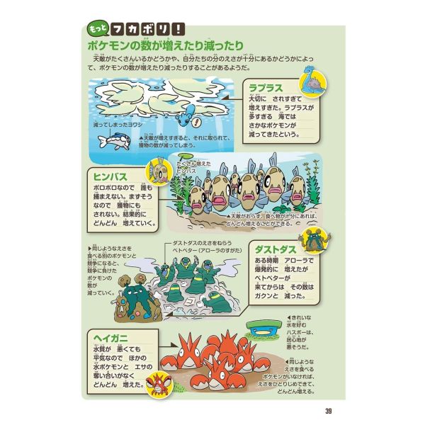 寶可夢 生態圖鑑 寶可夢中心限定 