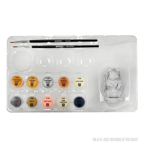 龍與地下城 巨型太空倉鼠 微縮模型 D&D WizKids Vallejo塗色套組 戰棋 