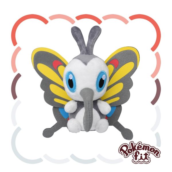 狩獵鳳蝶 布偶 娃娃 Pokémon fit アゲハント 寶可夢中心限定 