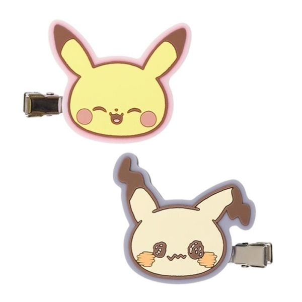 Pokepeace 皮卡丘 謎擬Q 橡膠 髮夾 寶可夢中心限定 