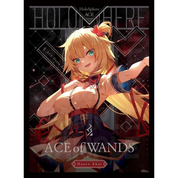 C107 混沌の女神様 hololive 赤井心 塔羅牌風 同人卡套 60張入 