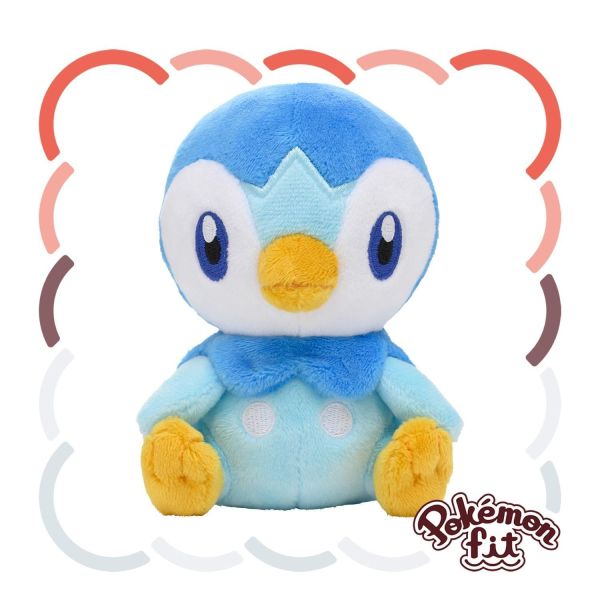 波加曼 布偶 娃娃 Pokémon fit ポッチャマ 寶可夢中心限定 