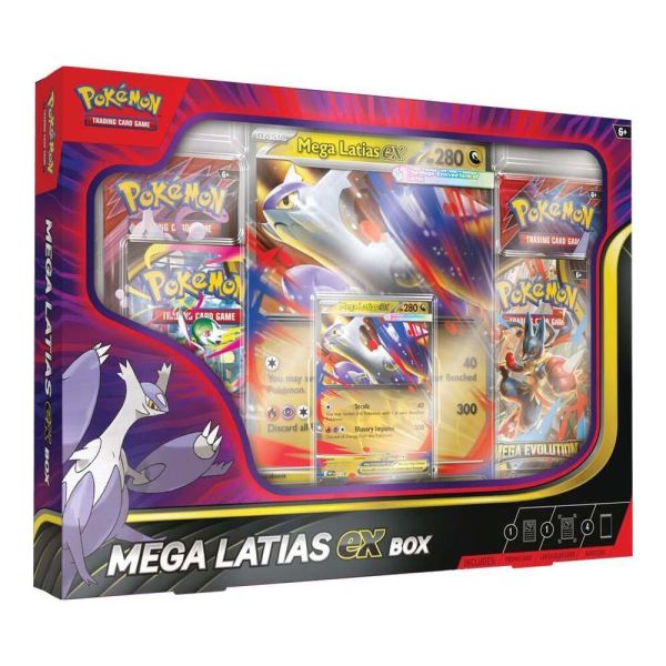 美版 Mega Latias Ex Box 超級拉帝亞斯 大卡禮盒 