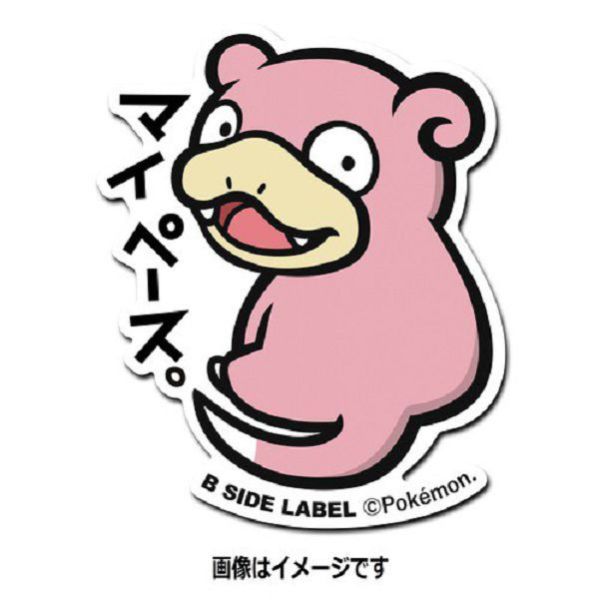 現貨 日本正版 寶可夢 防水貼紙 B-SIDE 小拳石 小火馬 呆呆獸 