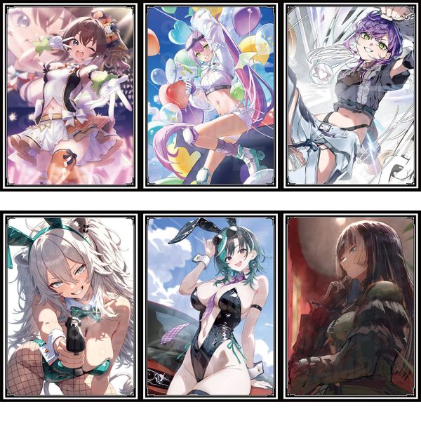 【預購】 C107 混沌の女神様 hololive E 同人卡套 60張入 