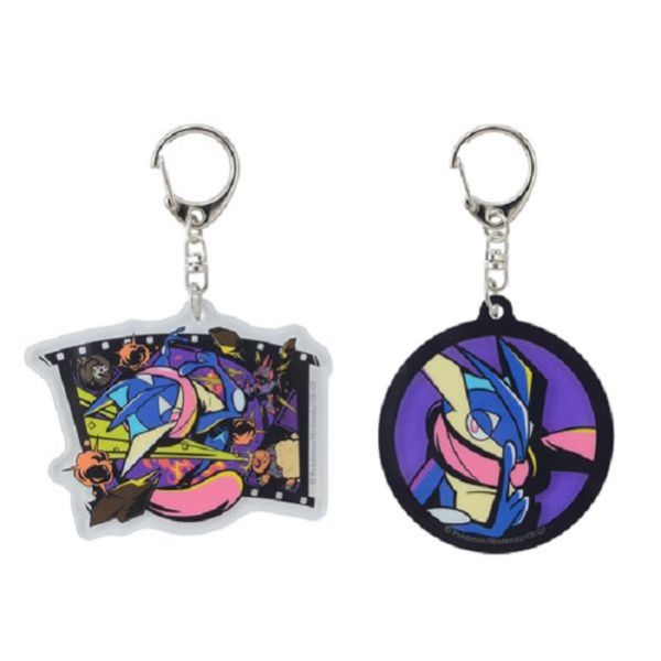 午夜特工 電影院 千面避役 耿鬼 仙子伊布 甲賀忍蛙 壓克力 鑰匙圈 