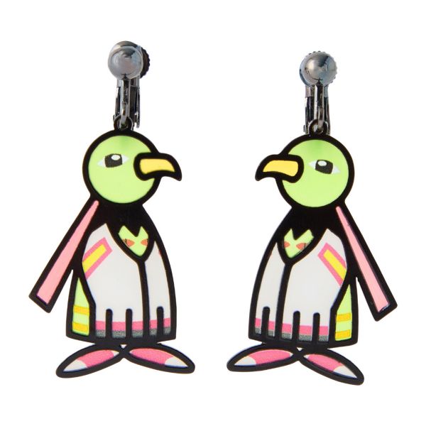 現貨 天然鳥 耳環 耳夾 イヤリング106 寶可夢中心限定 