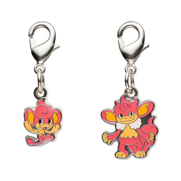 全國圖鑑 Gen5 藤藤蛇 暖暖豬 水水獺 小約克 扒手貓 金屬吊飾 寶可夢中心限定 