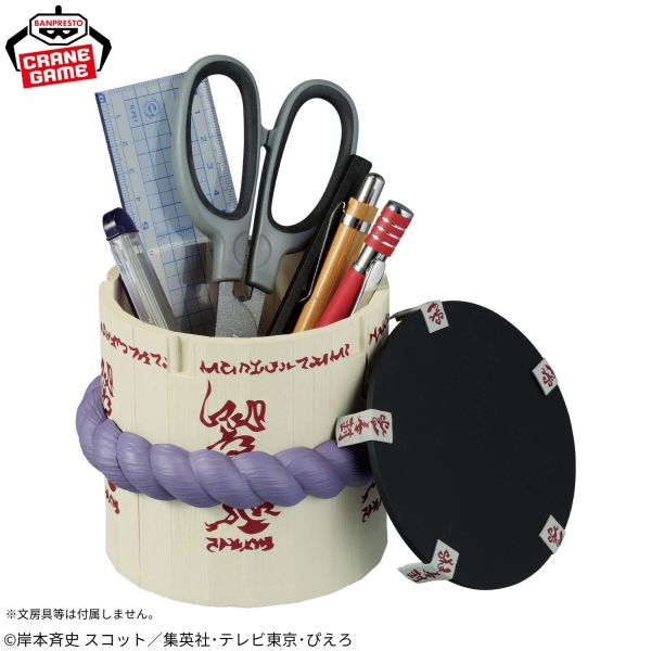 火影忍者 FIGLIFE！佐助的棺桶 筆筒 萬代景品 公仔 