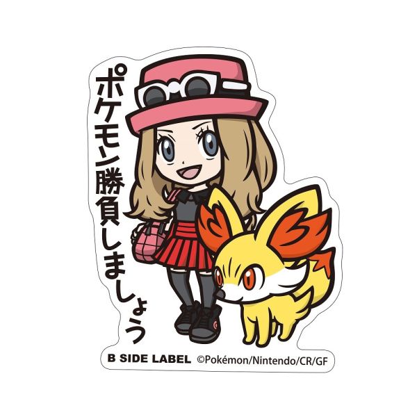 現貨 日本正版 訓練家&寶可夢 防水貼紙 B-SIDE 瑪俐 阿塞蘿拉 莎莉娜 大吾 阿渡 赤紅 
