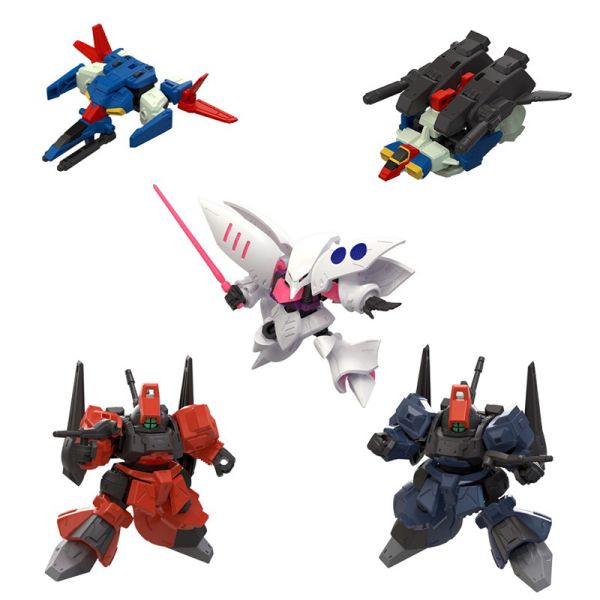 盒玩 MOBILITY JOINT GUNDAM VOL.10 ZZ鋼彈 丘貝雷 里克．迪亞斯 