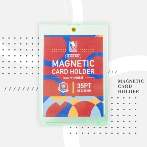 現貨 鼠卡卡 抗UV 35pt 壓克力磁性 果凍色 卡磚 