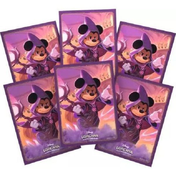 現貨 Disney Lorcana 米奇老鼠 - 迷途巫師 卡套 卡盒 迪士尼卡牌 洛卡納 