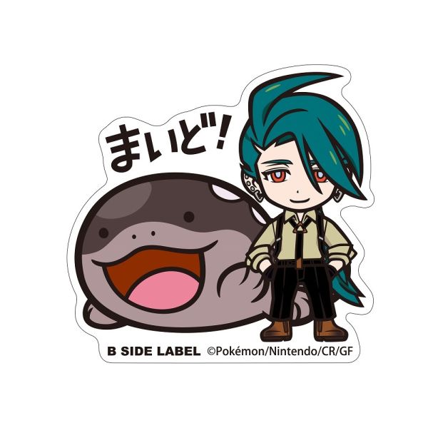 現貨 日本正版 訓練家&寶可夢 防水貼紙 B-SIDE 望羅 剛石 珠貝 辛俐 牡丹 紫竽 丹瑜 