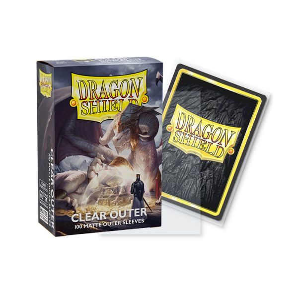卡套販售 龍盾 Outer Sleeves 第三層 磨砂卡套 100張入 DragonShield 