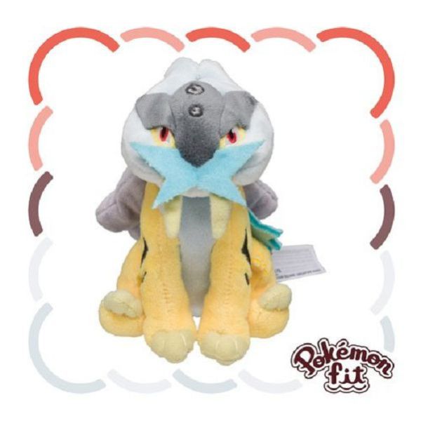 現貨 雷公 布偶 娃娃 Pokémon fit ライコウ 神奇寶貝中心限定 