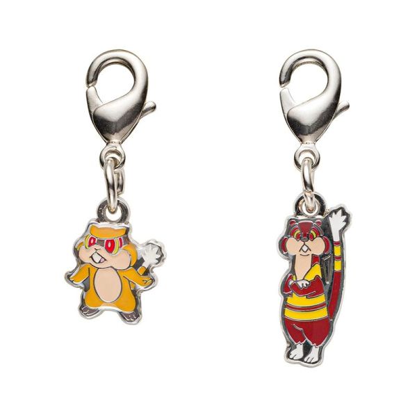 全國圖鑑 Gen5 藤藤蛇 暖暖豬 水水獺 小約克 扒手貓 金屬吊飾 寶可夢中心限定 