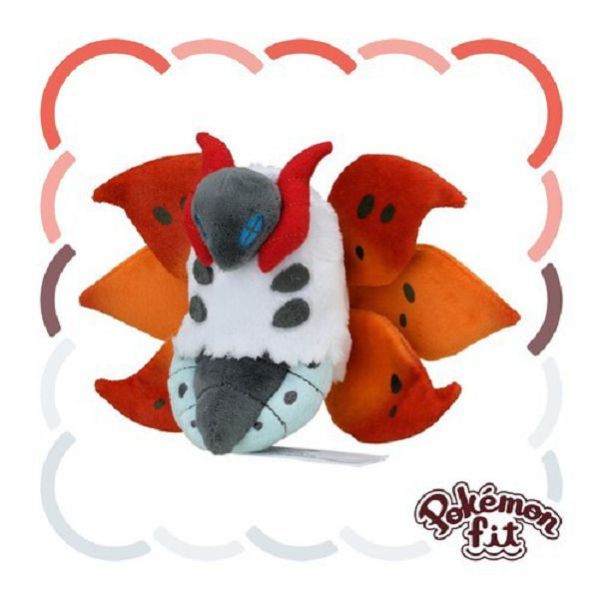 現貨 火神蛾 布偶 娃娃 Pokémon fit ウルガモス 寶可夢中心限定 