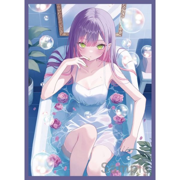 サンクリ2025 夏 白詰草 hololive 常闇永遠 泡澡ver 同人卡套 60張入 