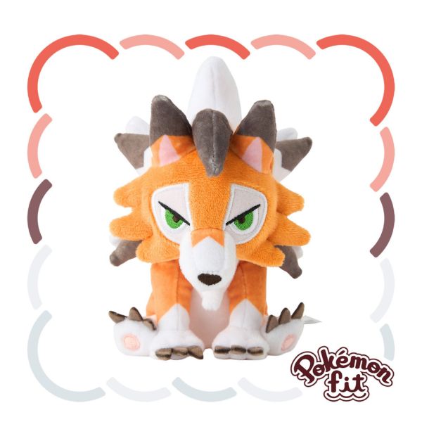 現貨 鬃岩狼人 黃昏的樣子 布偶 娃娃 Pokémon fit ルガルガン 寶可夢中心限定 