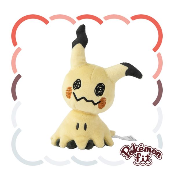 現貨 謎擬Q 化形的樣子 布偶 娃娃 Pokémon fit ミミッキュ 寶可夢中心限定 